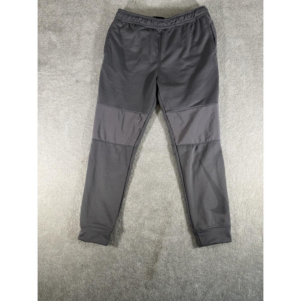 Nike Dri Fit Training Gunsmoke AA4649-036 Mens Large Tapered Gym Sweatpants